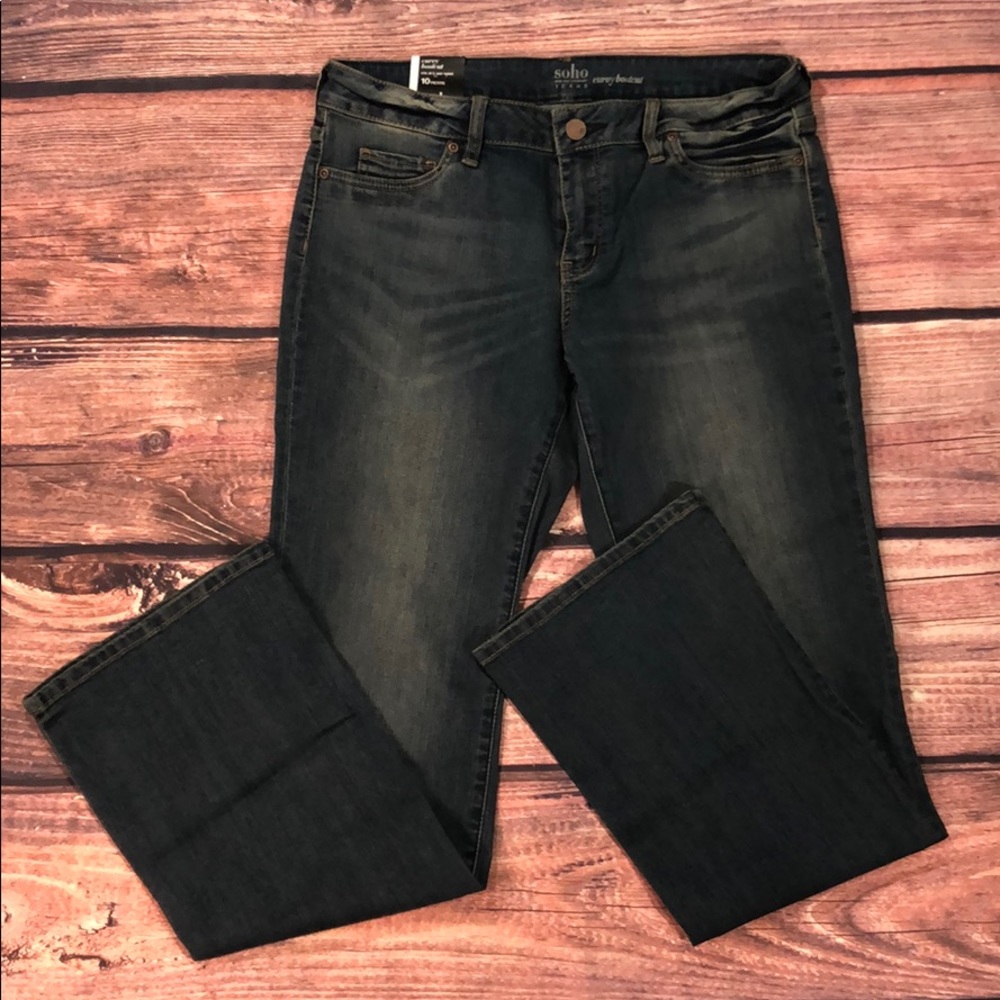 NY & Company soho curvy bootcut jeans NWT petite